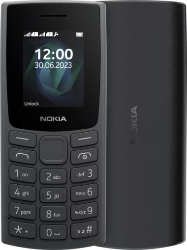 Телефон NOKIA 105 DualSim 2023  CHARCOAL  - 1GF019CPA2L04 / с българско меню